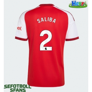 Arsenal William Saliba #2 Hemmatröja 2026-27 Kortärmad